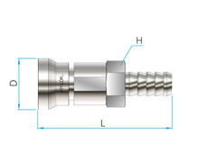 Q Series Hose Barb Body Connector Fittings