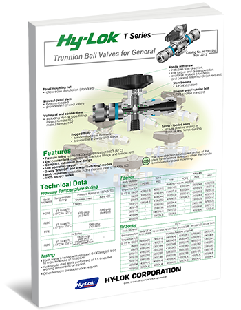 T Series: Trunnion Ball Valves